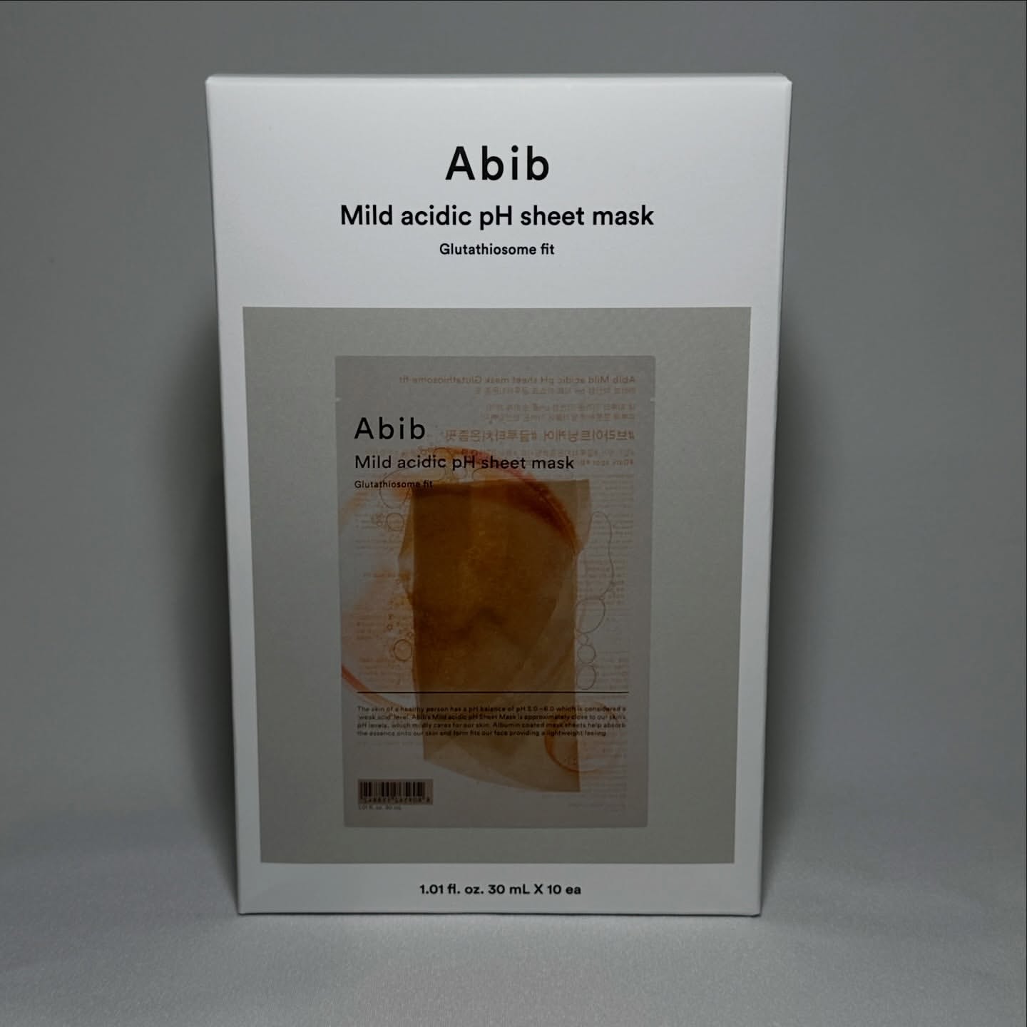 Abib Mild Acidic pH Sheet Mask