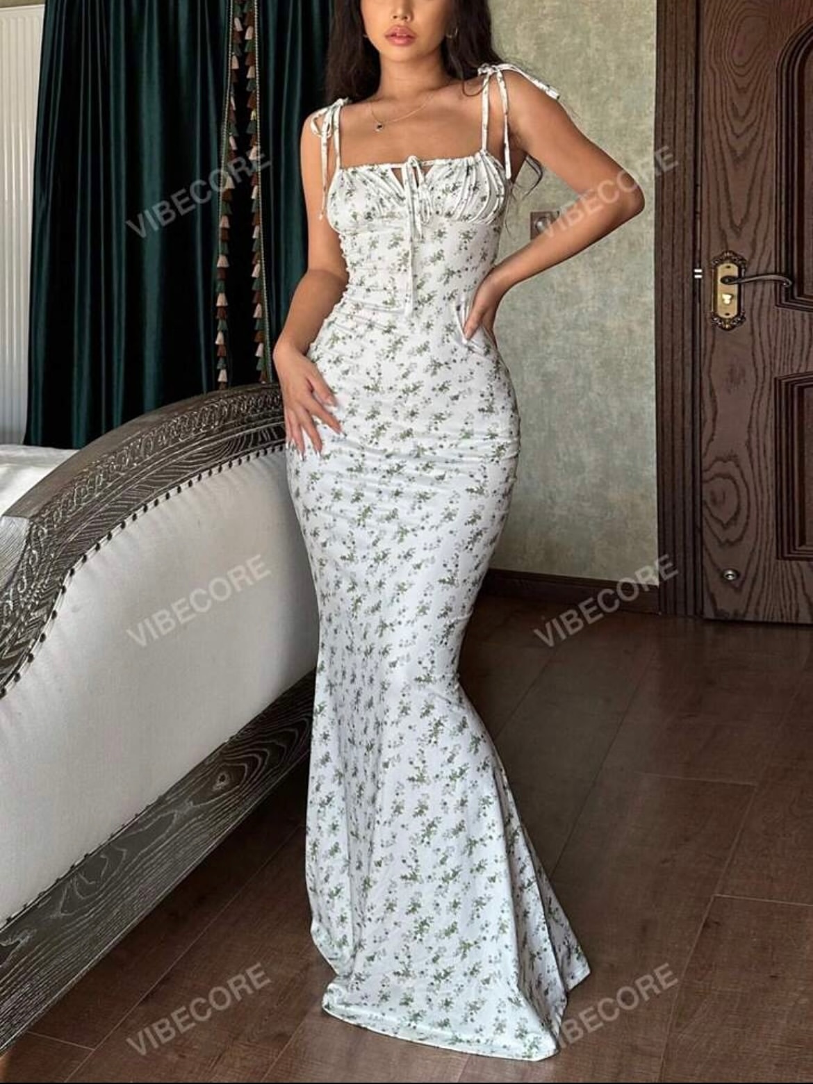 Floral Body-Con Dress