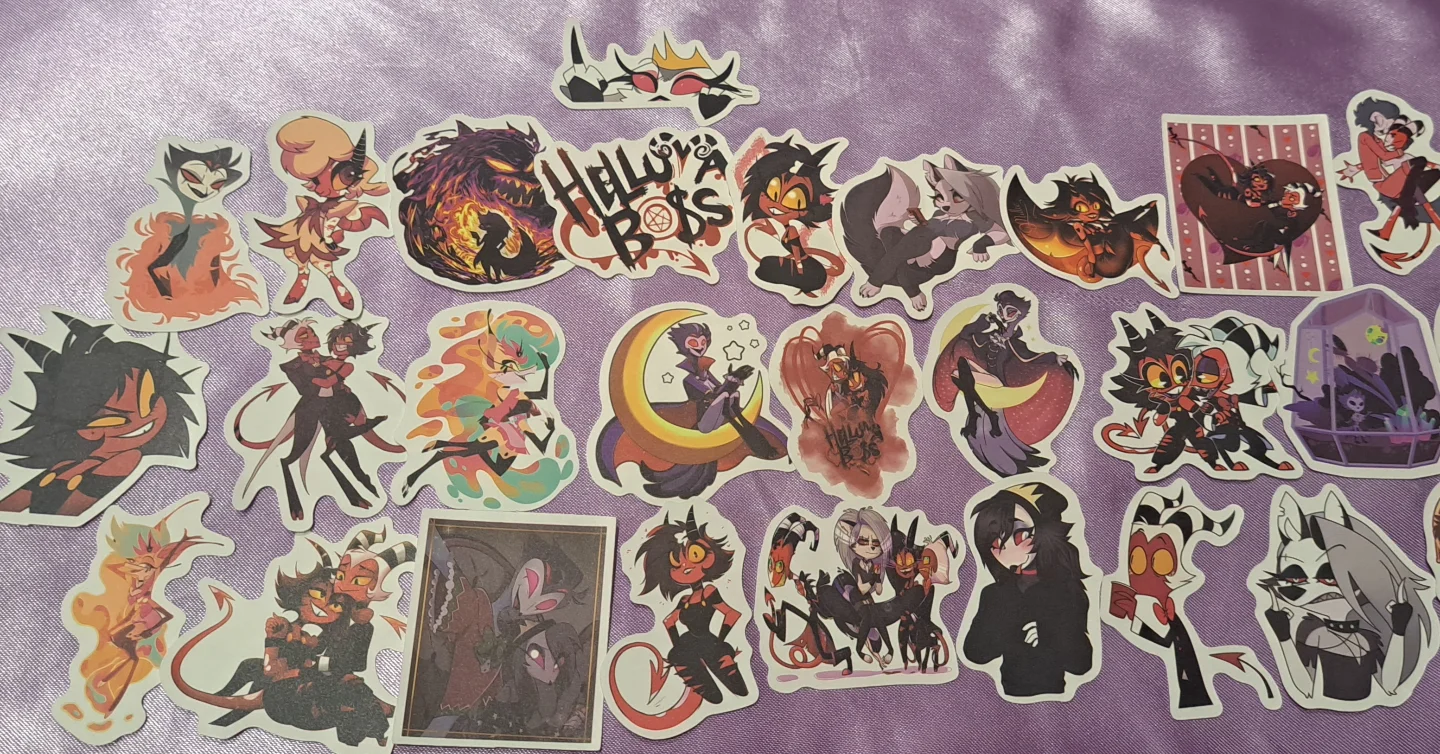Helluva boss stickers