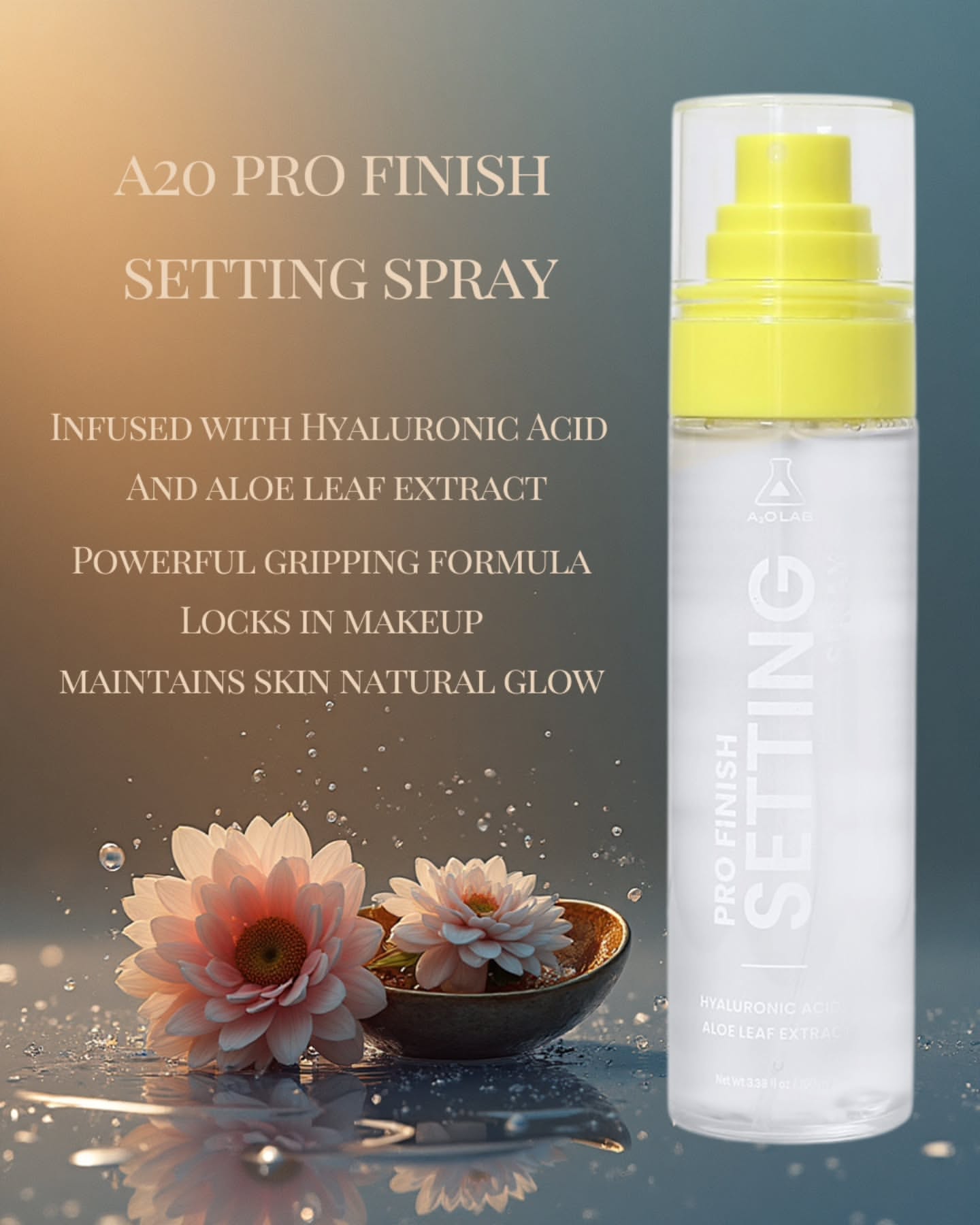 A2O Pro Finish Setting Spray