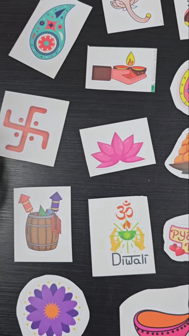 Divali Stickers - Set
