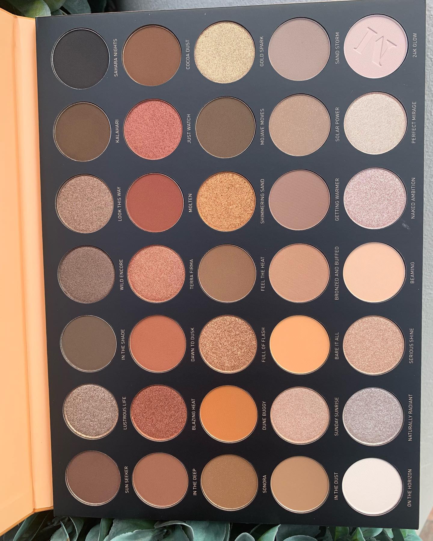 Morphe 35U Gilded Desert Artistry Palette