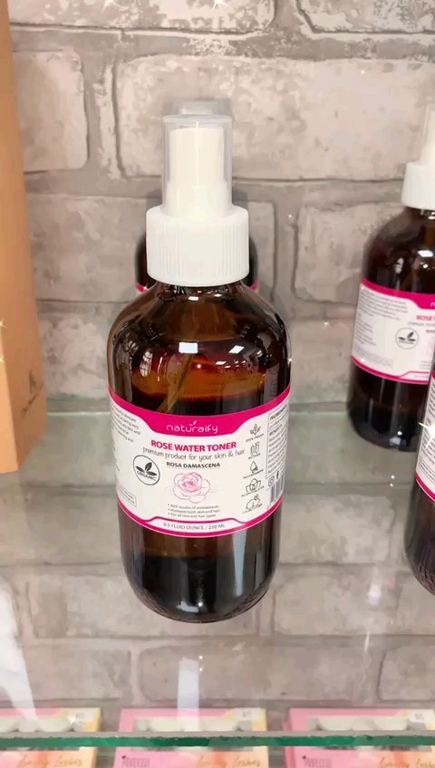 NATURAIFY Rose Water Toner