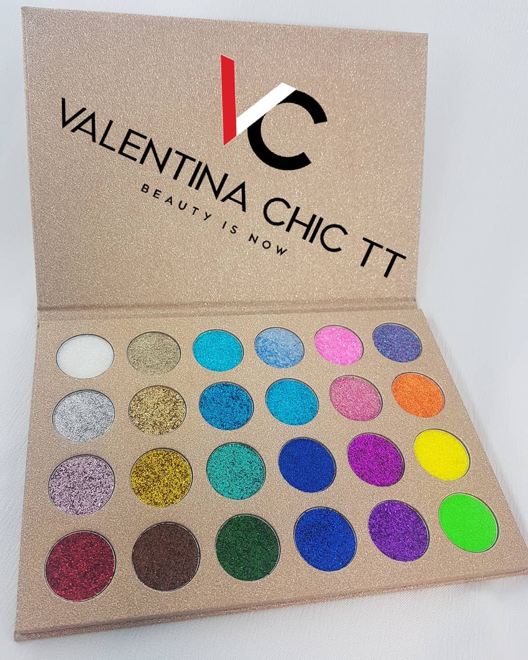 Rainbow Glitter Eyeshadow Palette