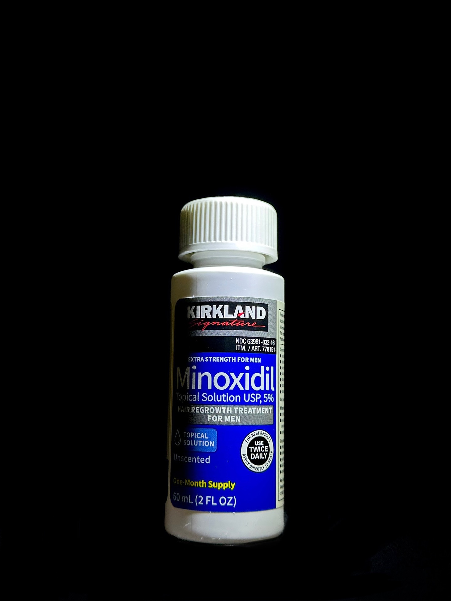 Kirkland Minoxidil 5% Hair Regrowth Treatment