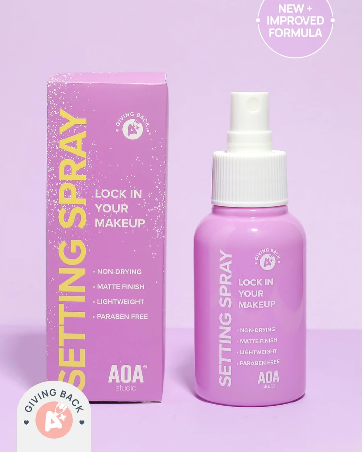 AOA A+ Setting Spray