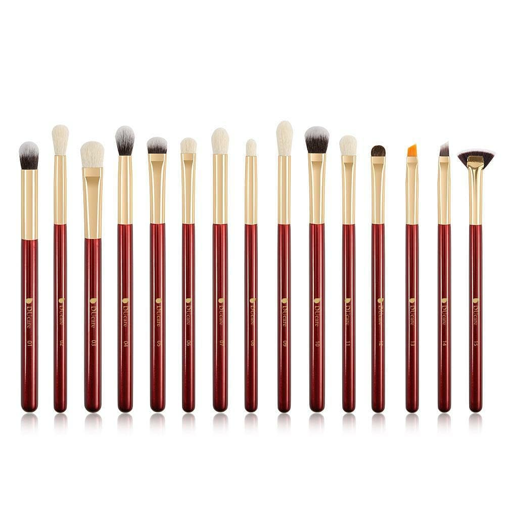 DUCARE Red Eye Makeup Brush Collection