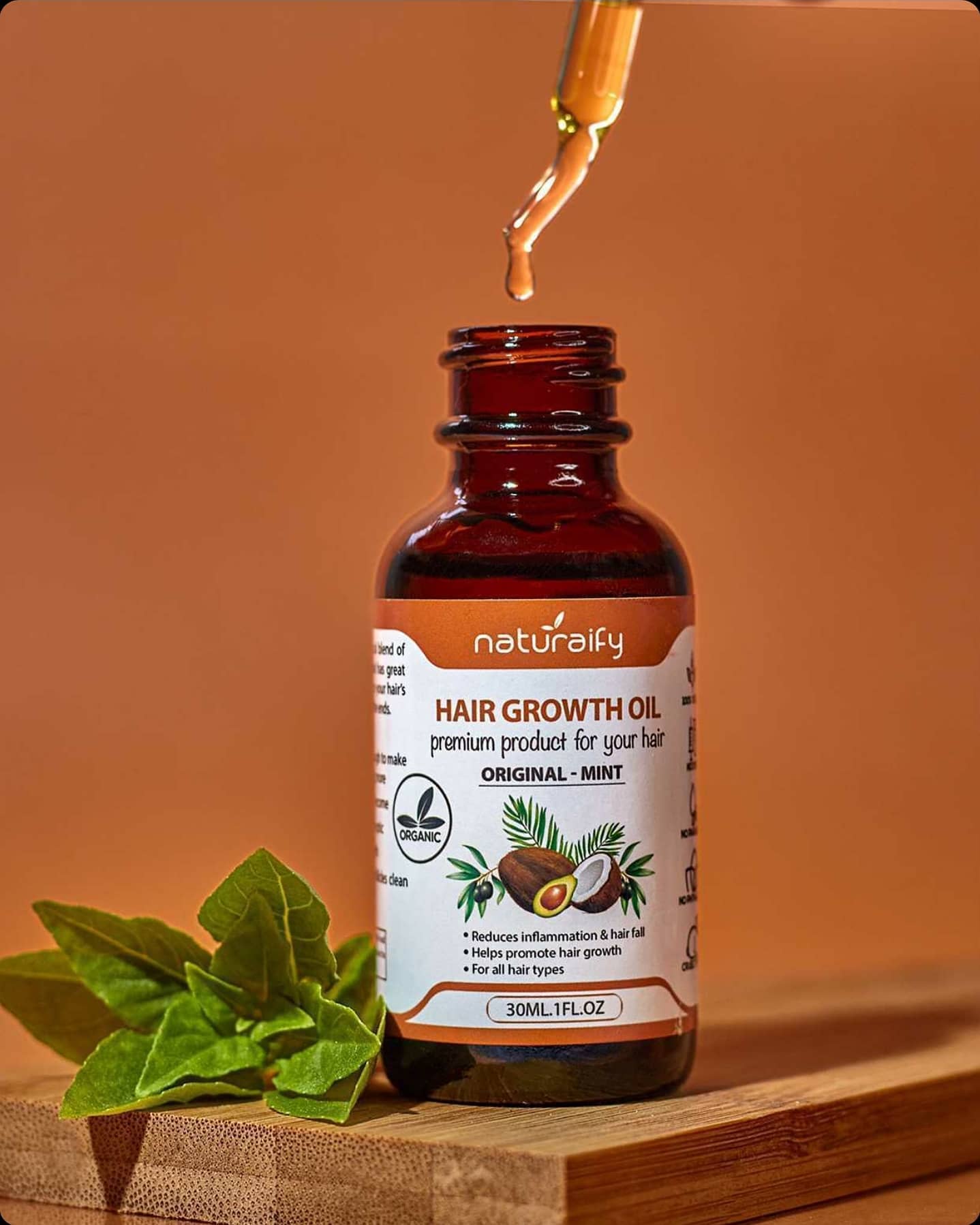 Naturaify Hair Growth Oil Mint