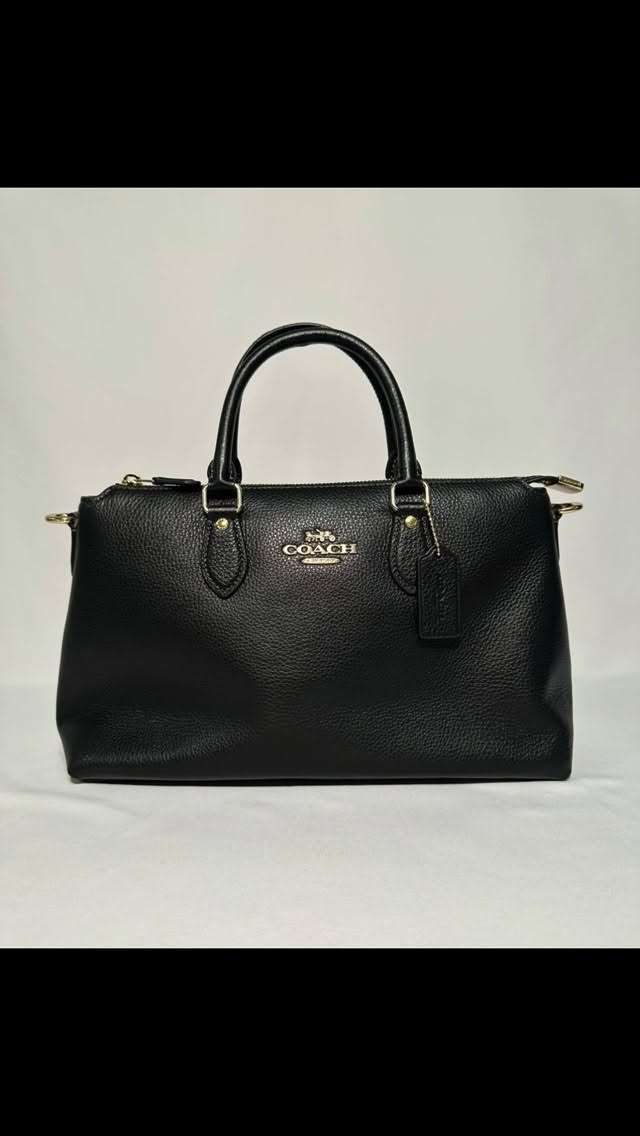 Coach Georgia Satchel Bag Black