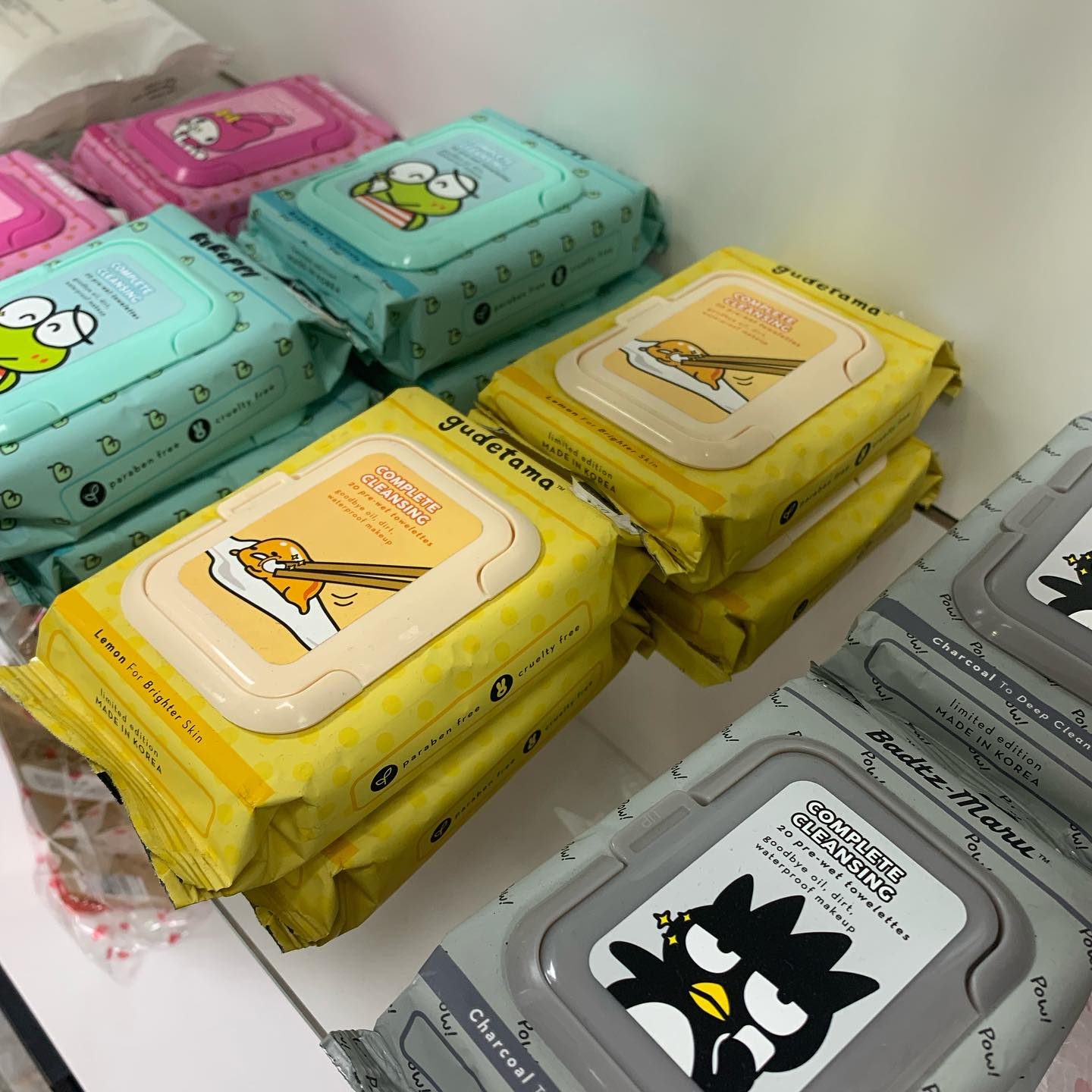 Makeup wipes