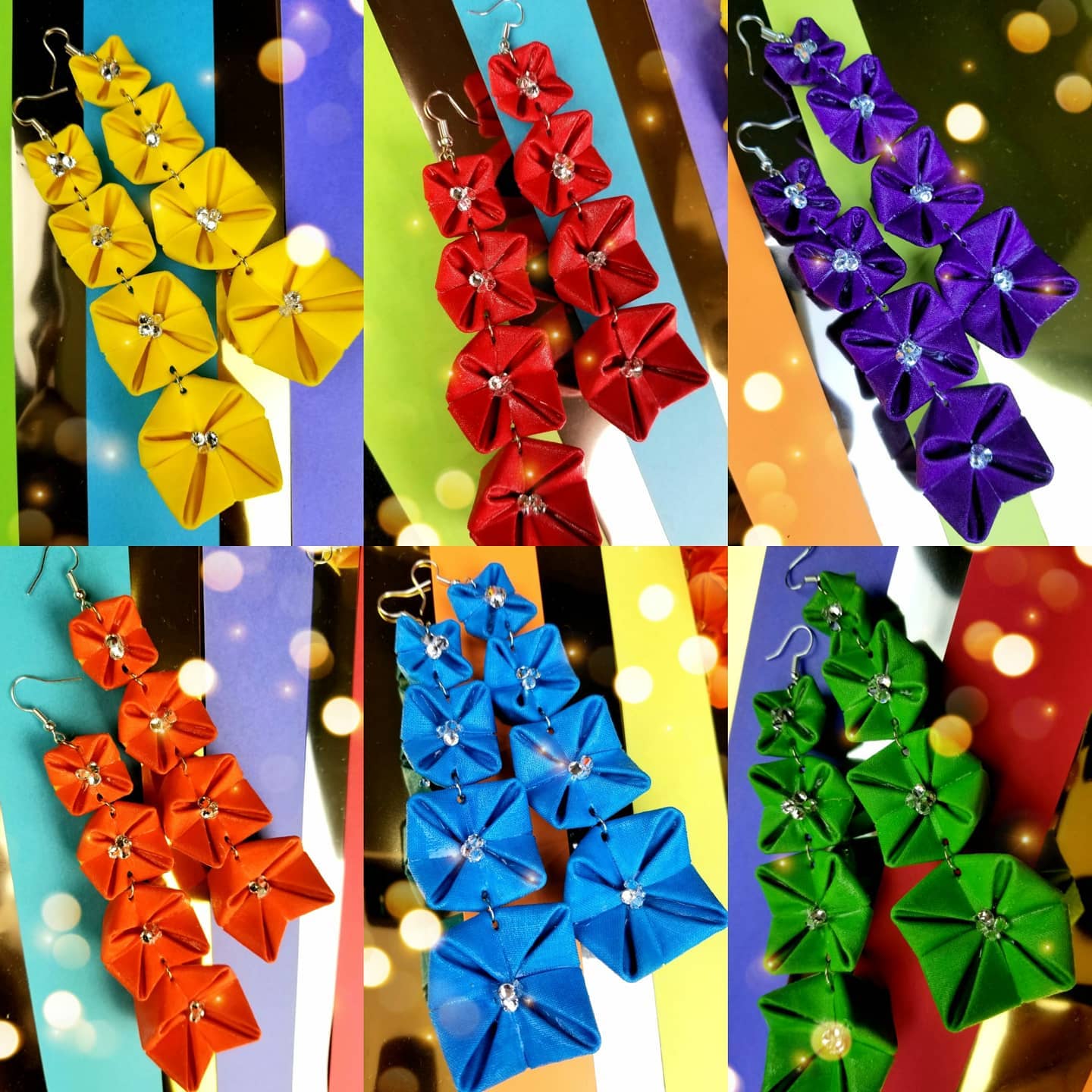 KERI BAZZEY Rainbow Collection Earings TT