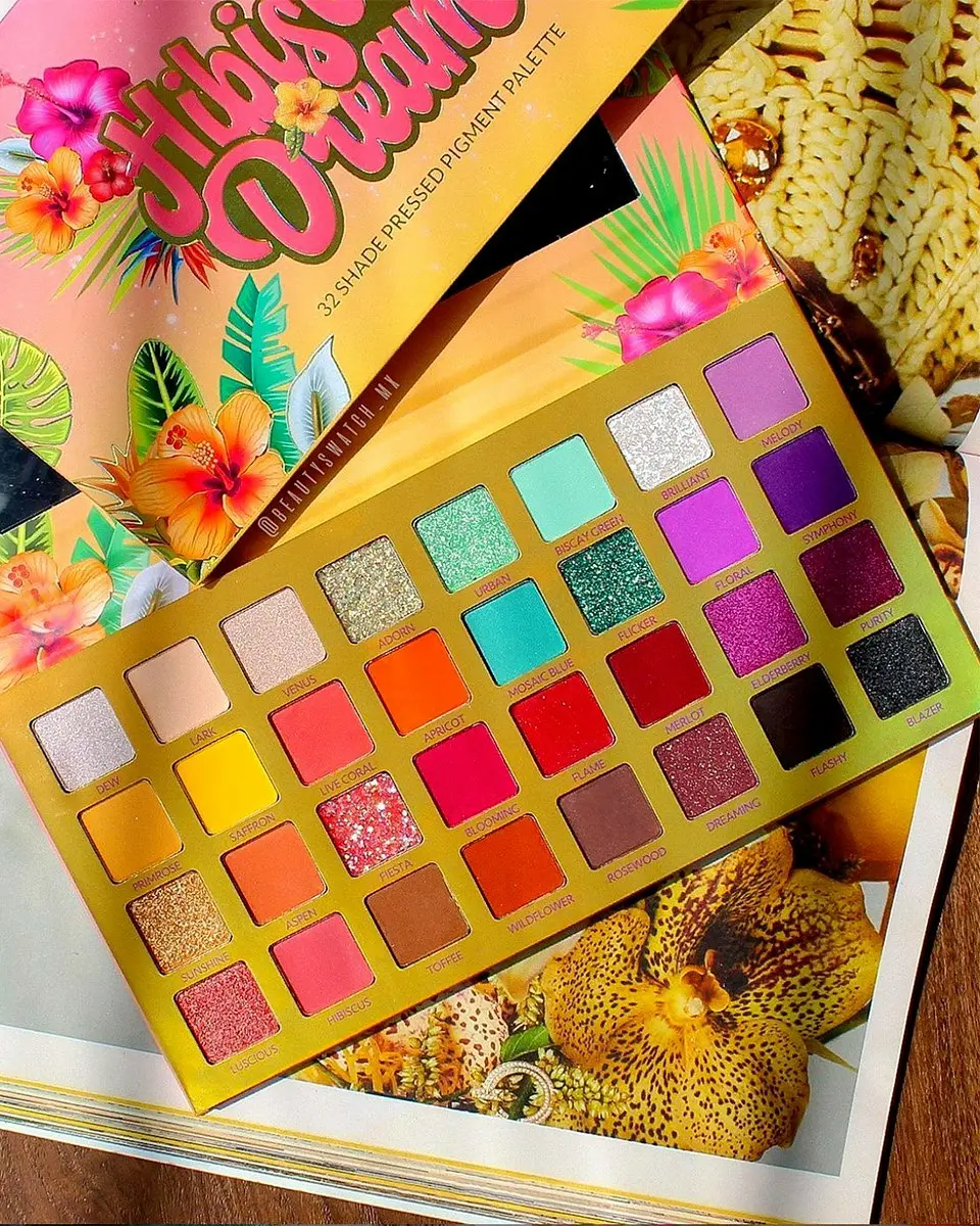 AMORUS Hibiscus Eyeshadow Palette