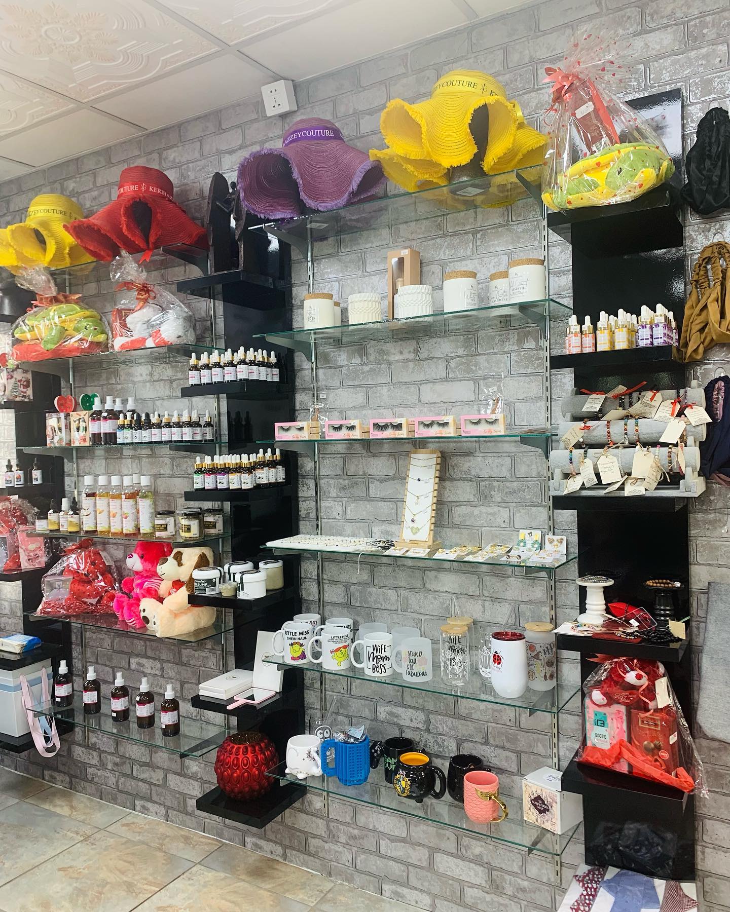 Wall visit local store