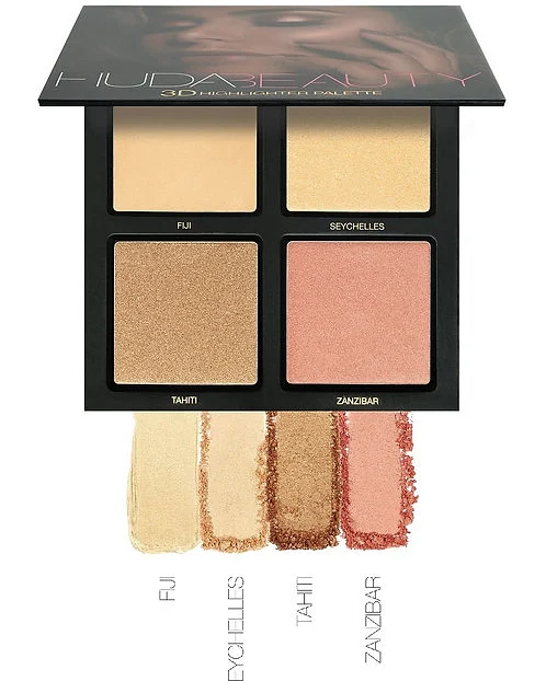 HUDA BEAUTY Golden Sands Highlighter Palette