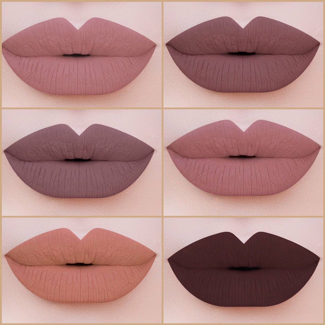 Nudist Liquid to Matte Lip Set