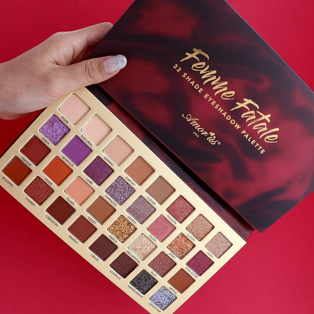 AMORUS Femme Fatale 32 Color Eyeshadow
