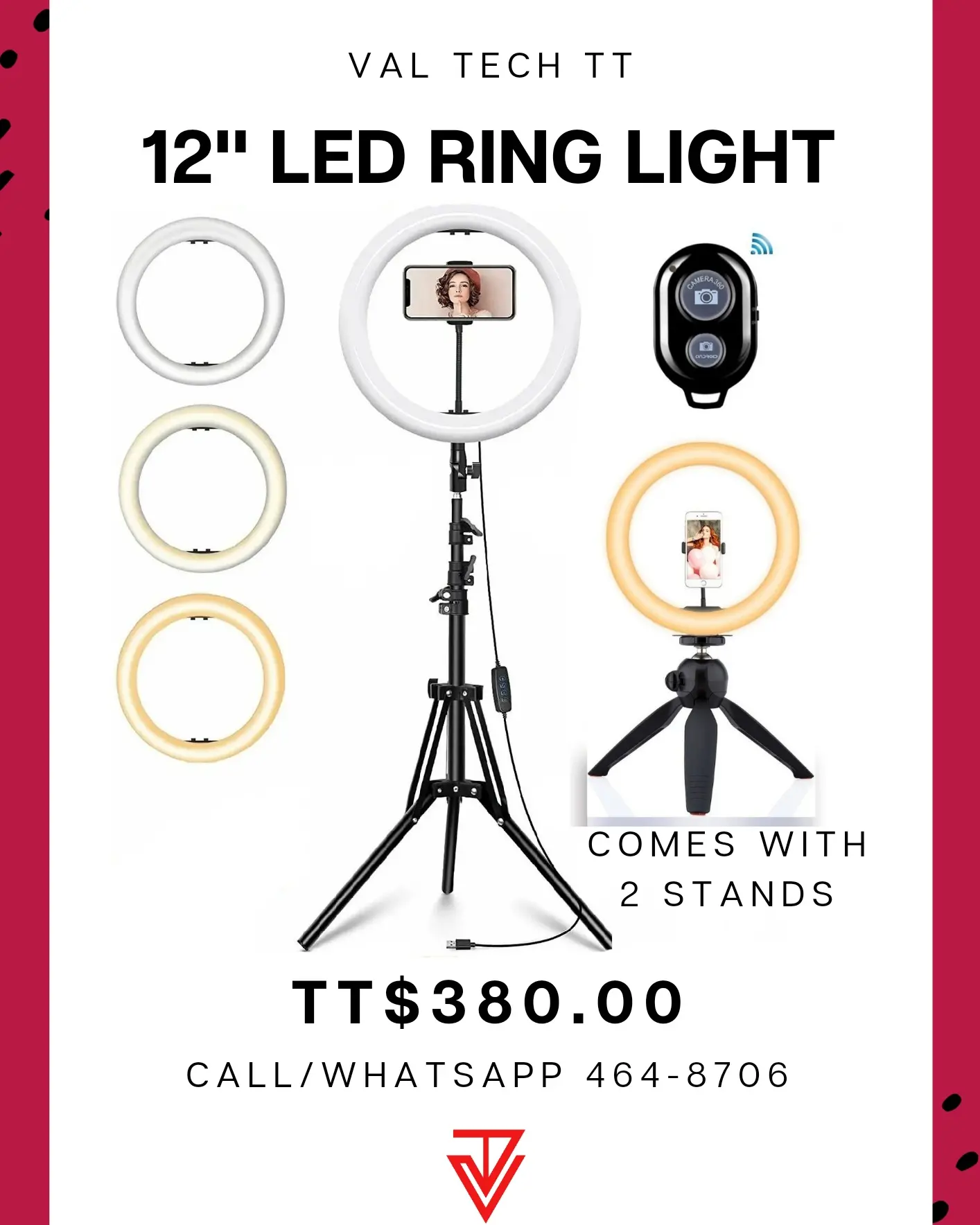 12" LED Ring Light