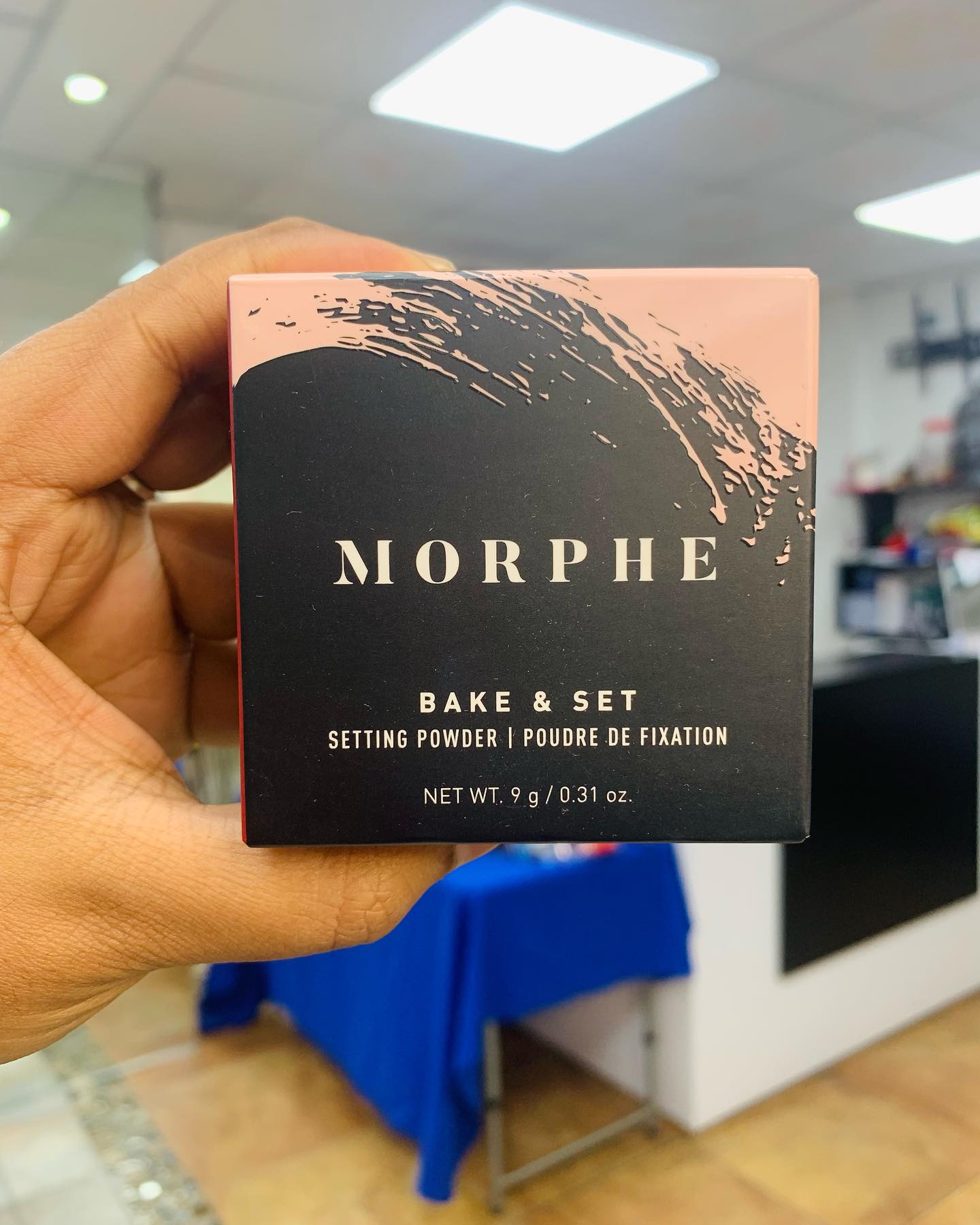 Morphe Brightening Pink Setting Powder