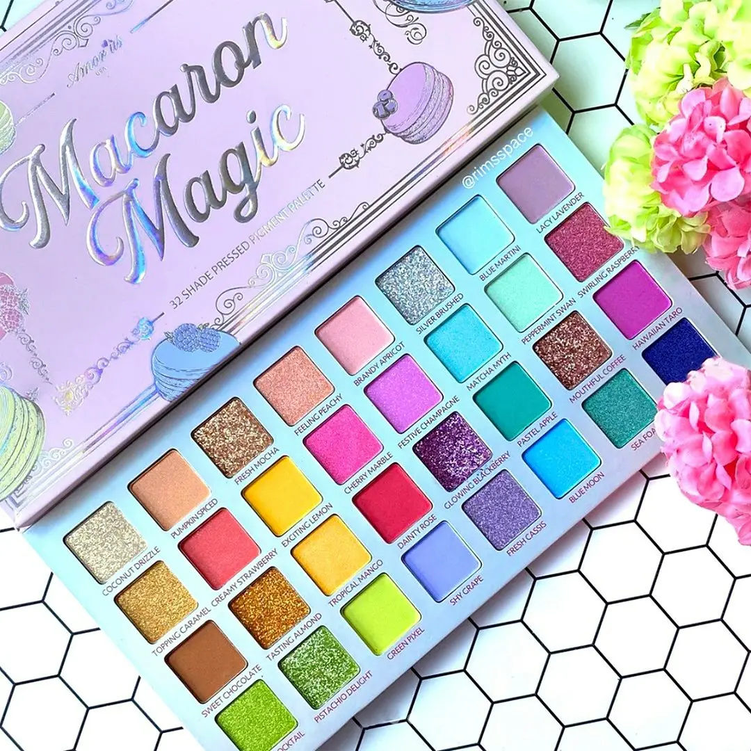 AMORUS Macaron Magic 32 Shade Eyeshadow
