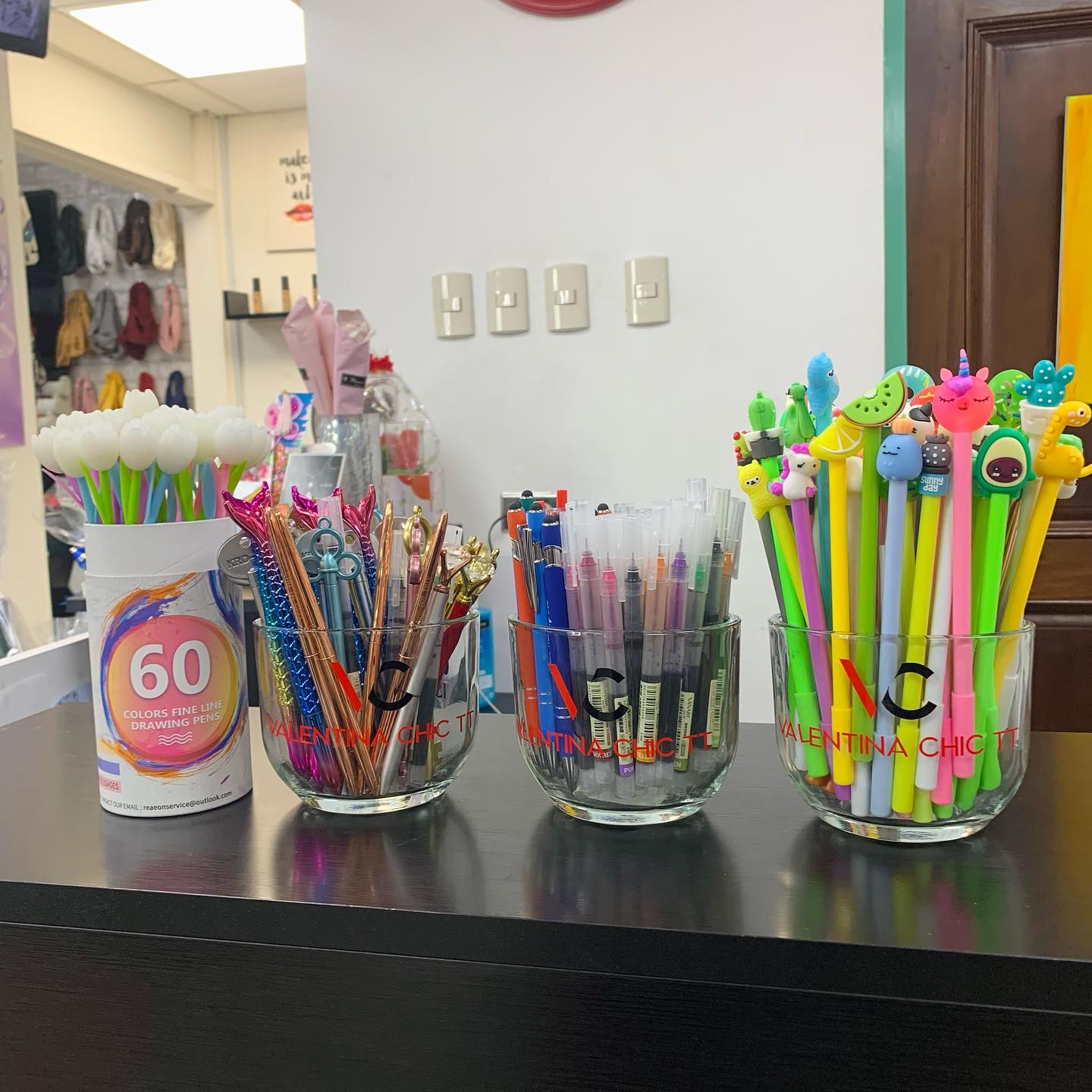 Pens and more pens