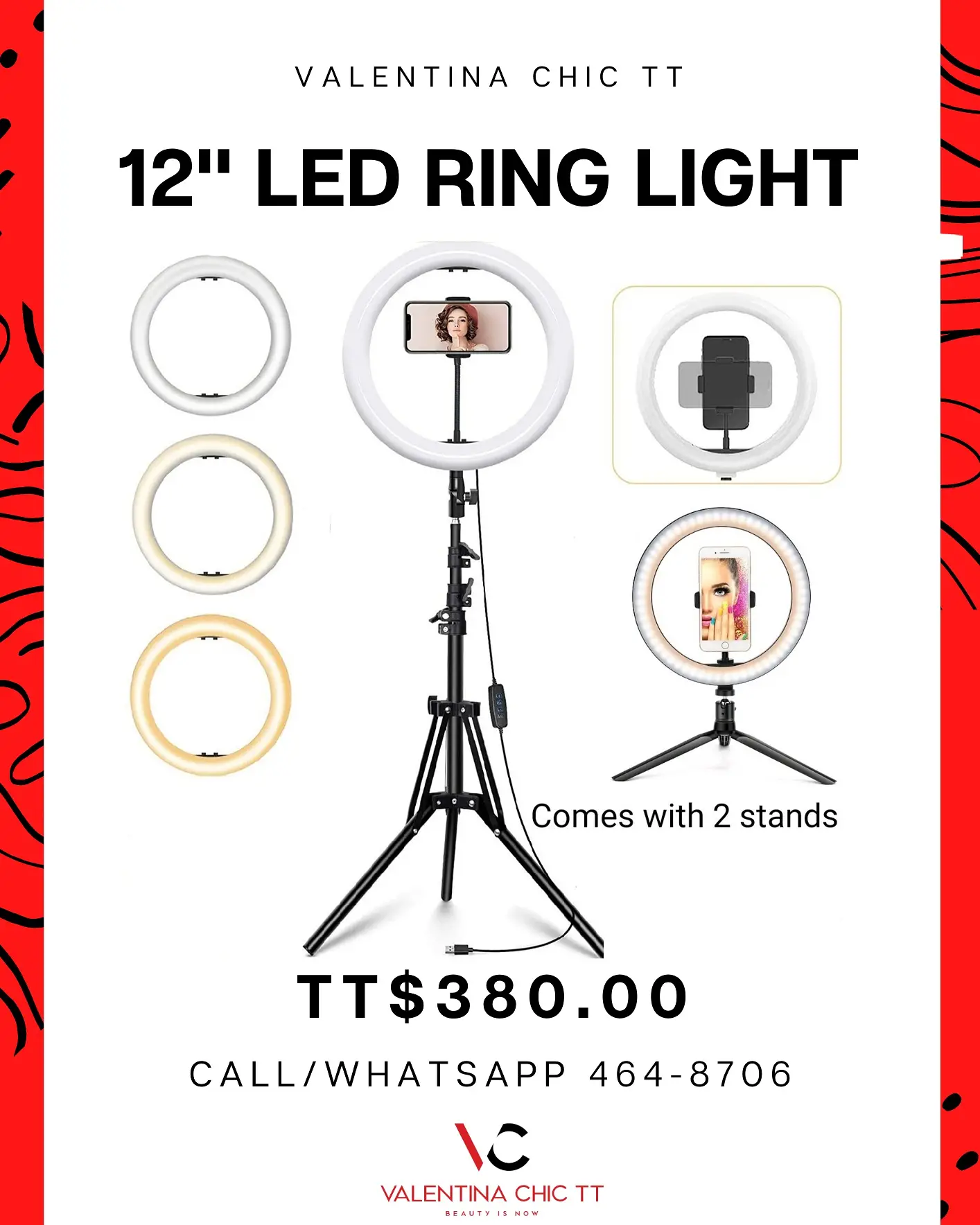 12" LED Ring Light