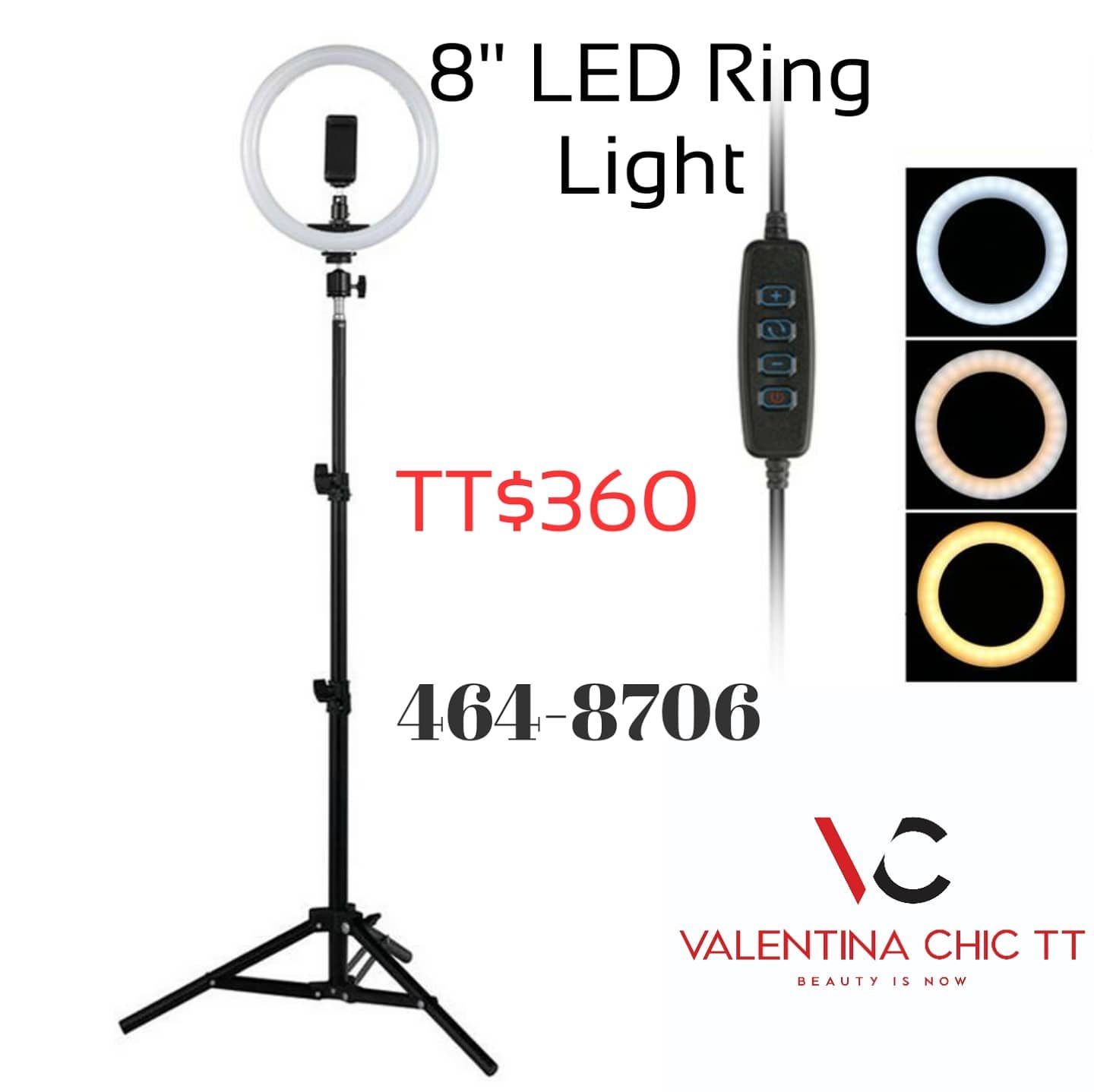8" LED Ring Light