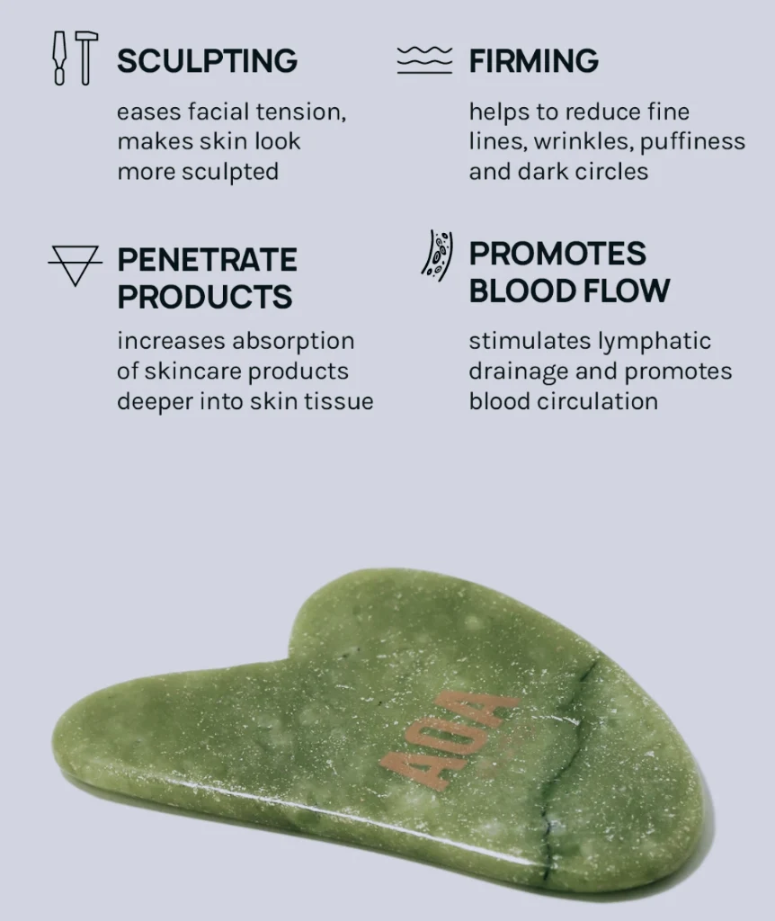 AOA Jade Stone Gua Sha Facial