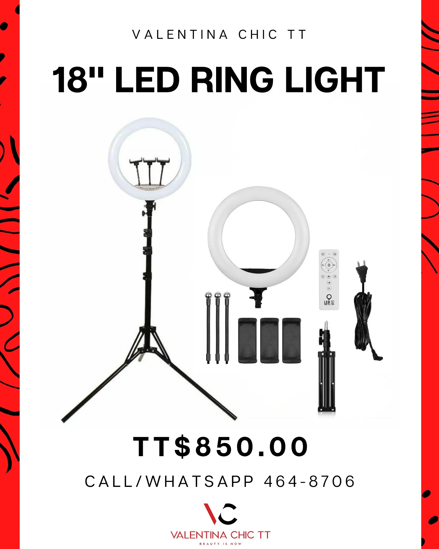 18" LED Ring Light