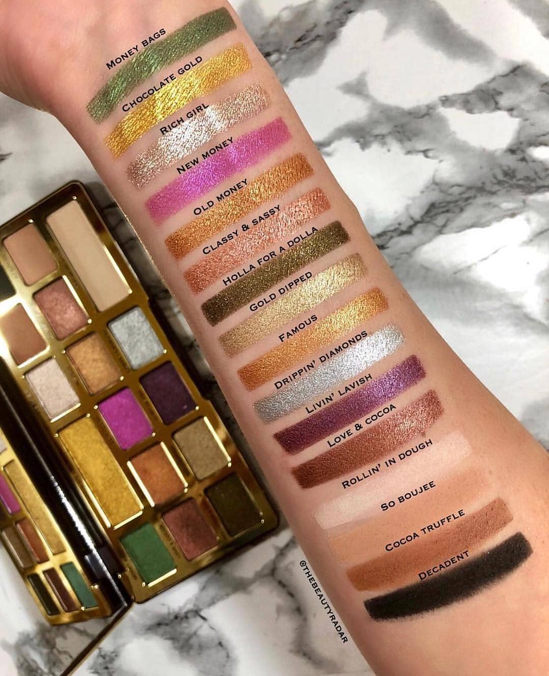 TOO FACED Chocolate Gold Palette