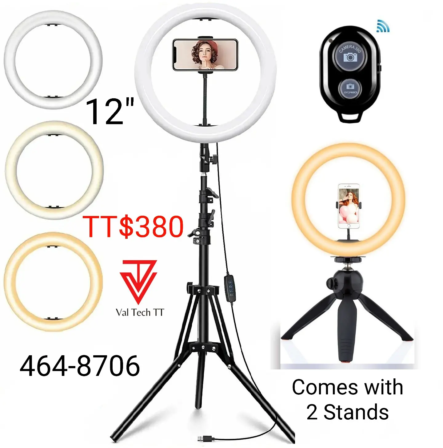 12" LED Ring Light