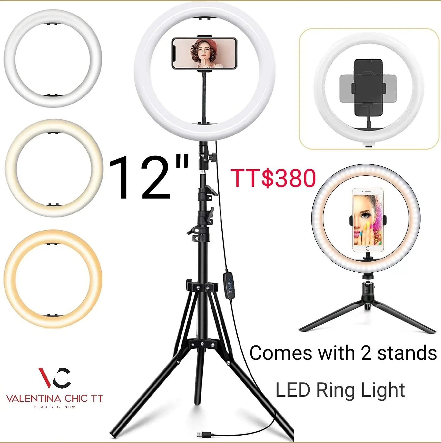 12" LED Ring Light