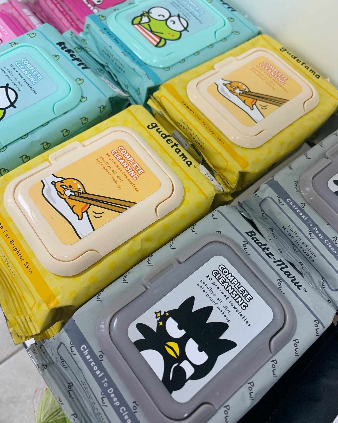 makeup wipes