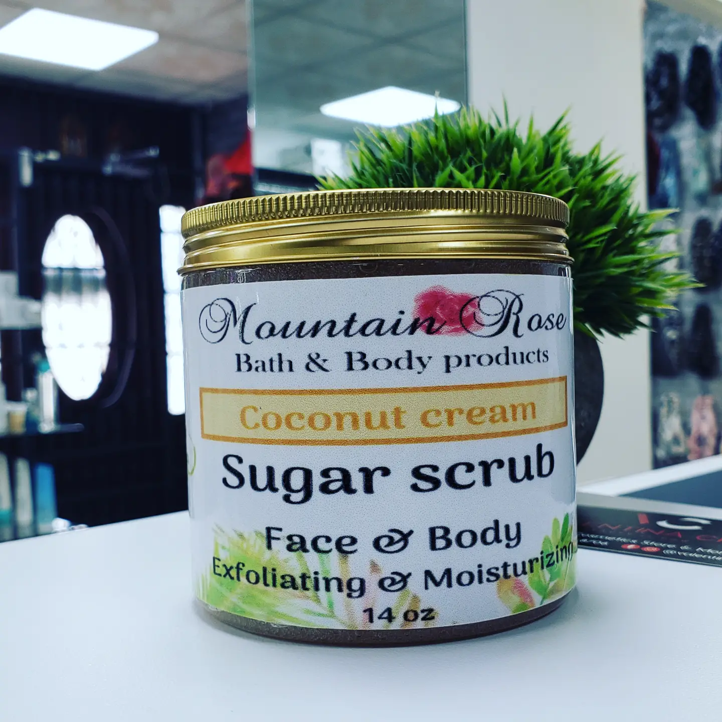 Mountain Rose Sugar Scrub Coconut Cream