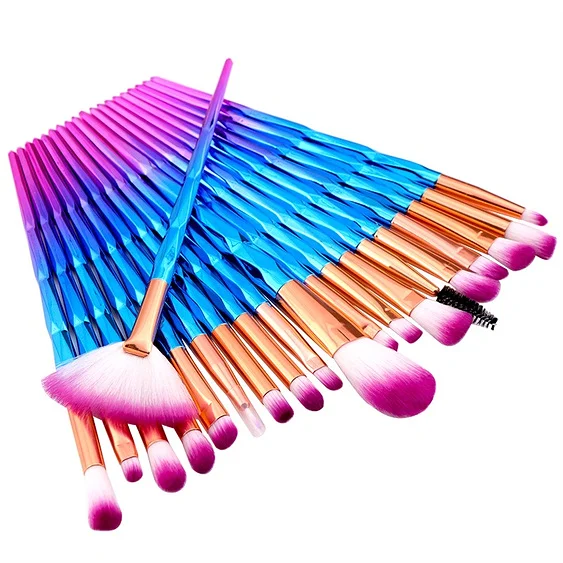 20 Piece Makeup Brush Set