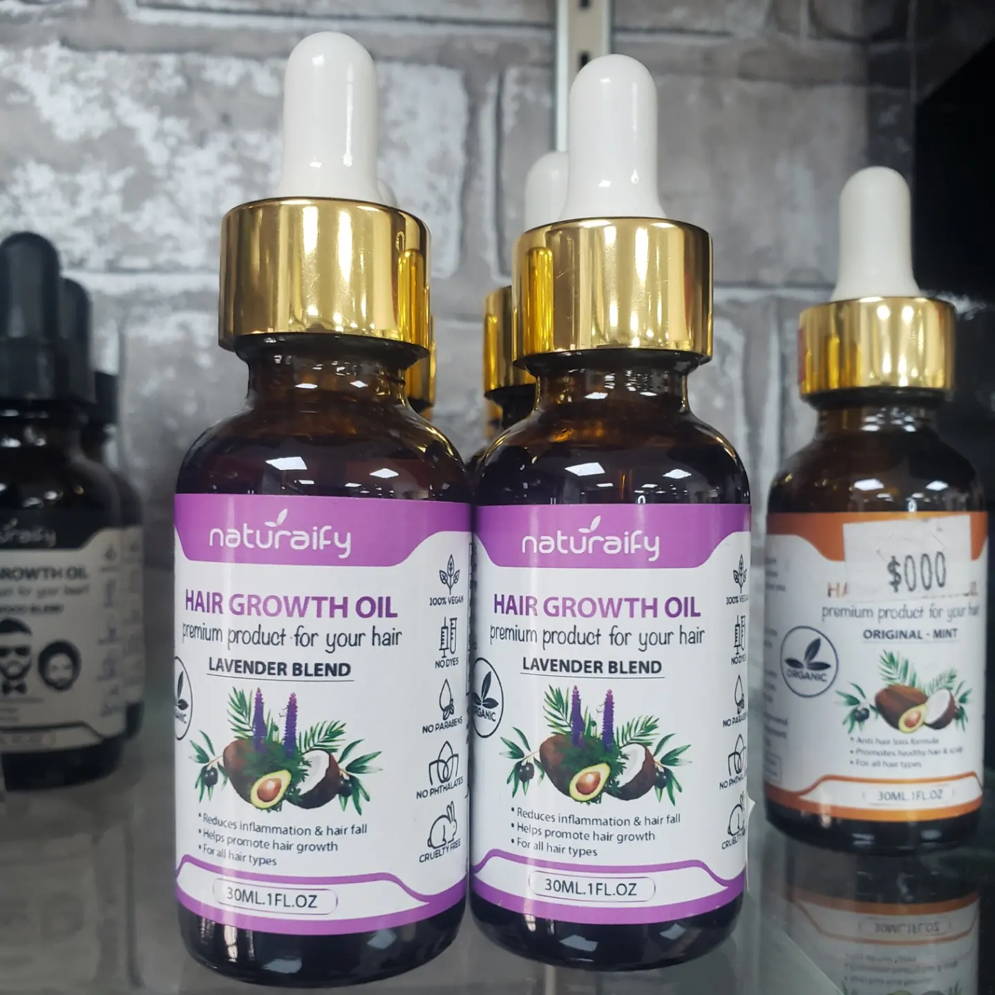 NATURAIFY Hair Growth Oil Lavender 30ML