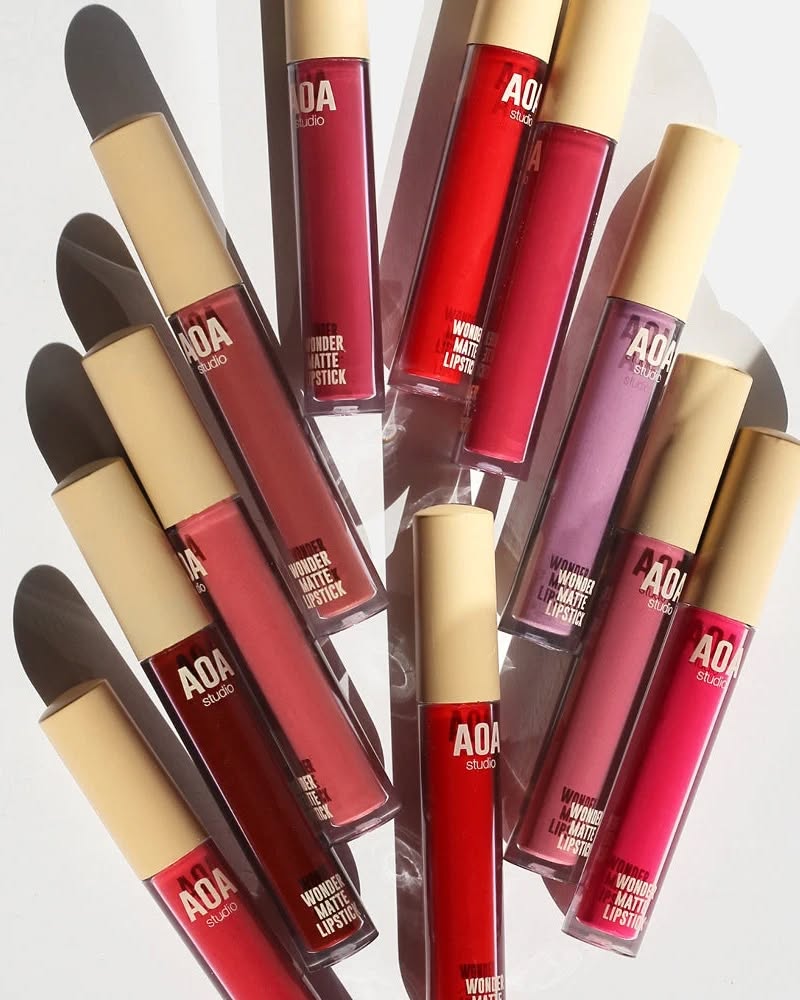 AOA Wonder Matte Liquid Lipsticks