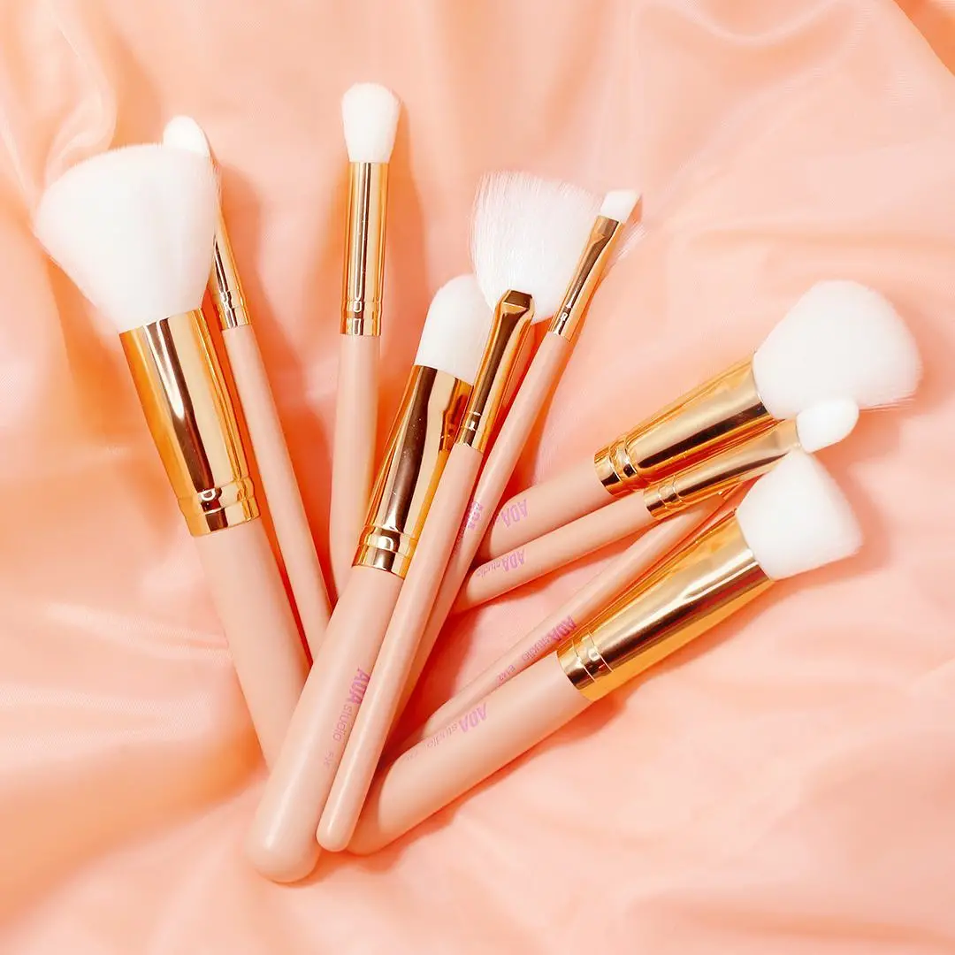Paw Paw Rose Gold Brush Set