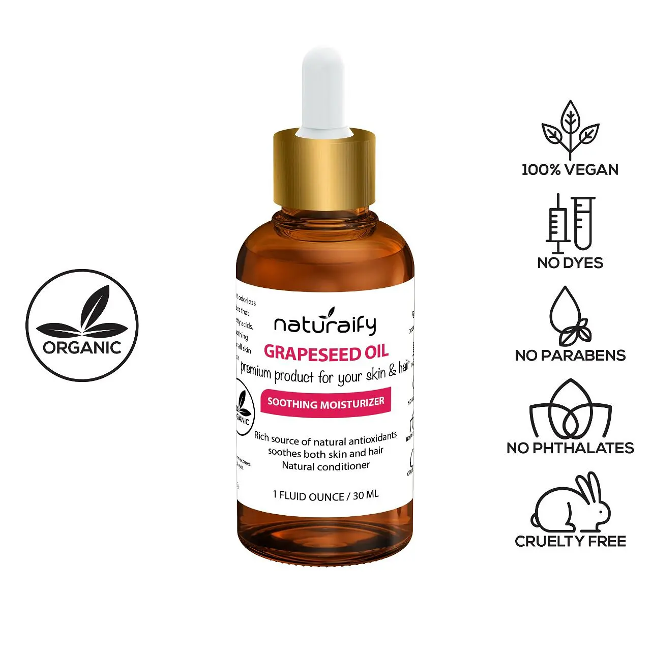 Grapeseed Oil 30ml
