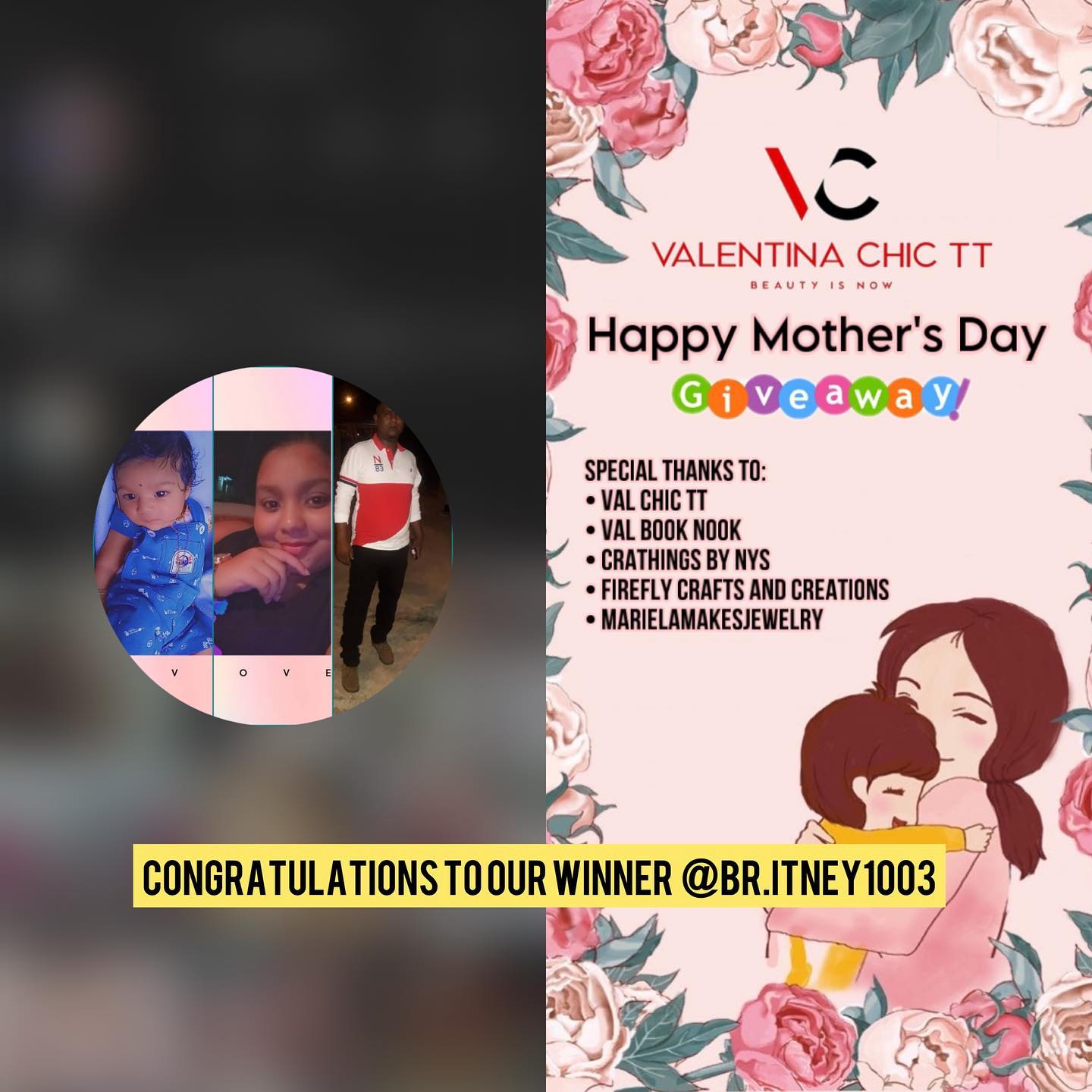 Mother’s Day Doll Win