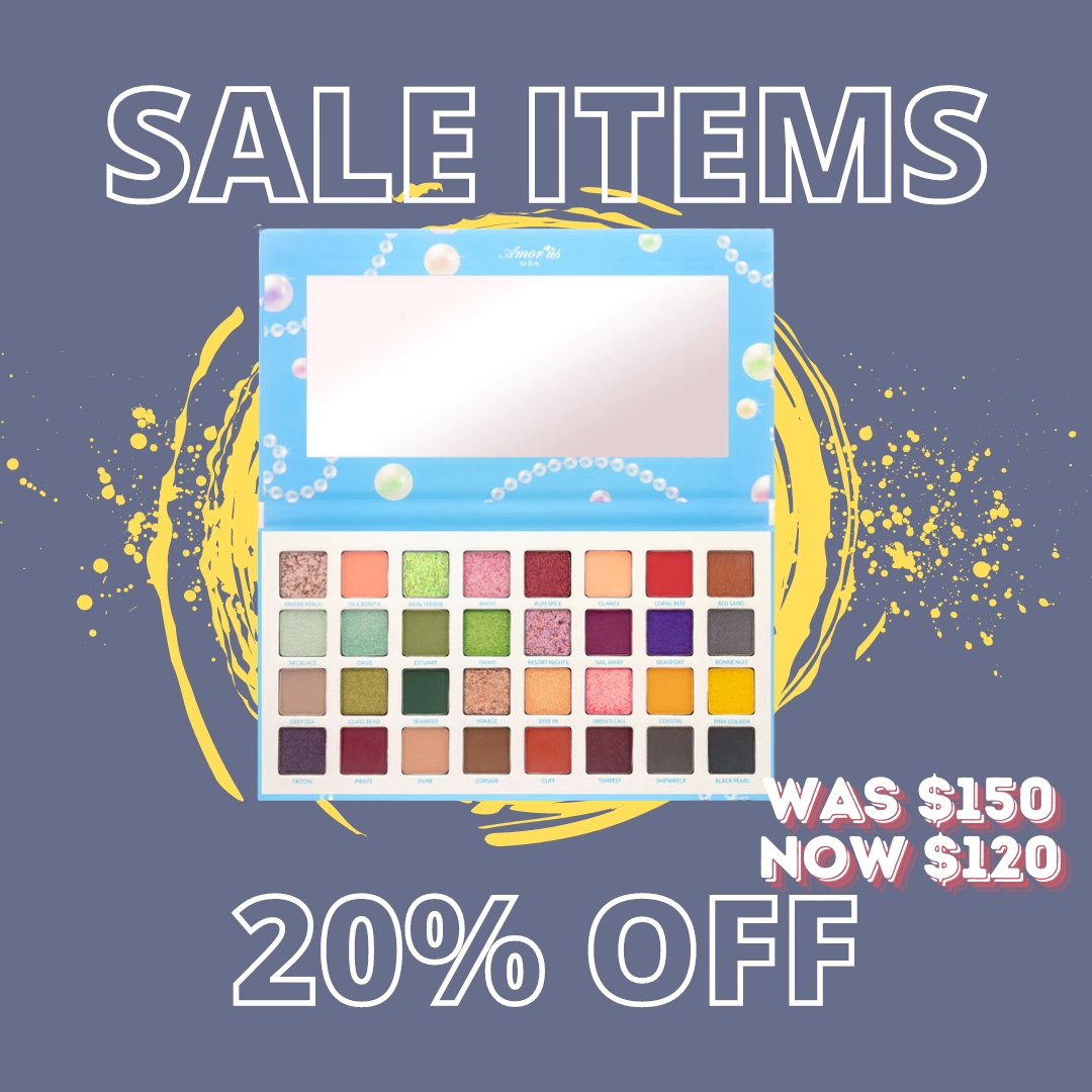 Amorus Pearl Paradise Eyeshadow Palette