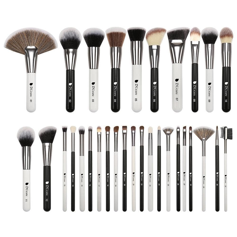 DUCARE 31 Piece Panda Brush Kit