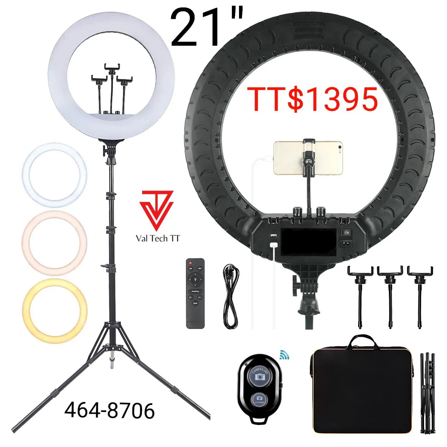 21" LED Ring Light