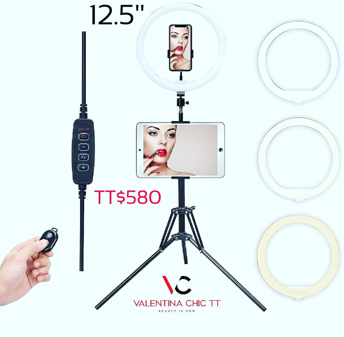 12.5" LED Ring Light
