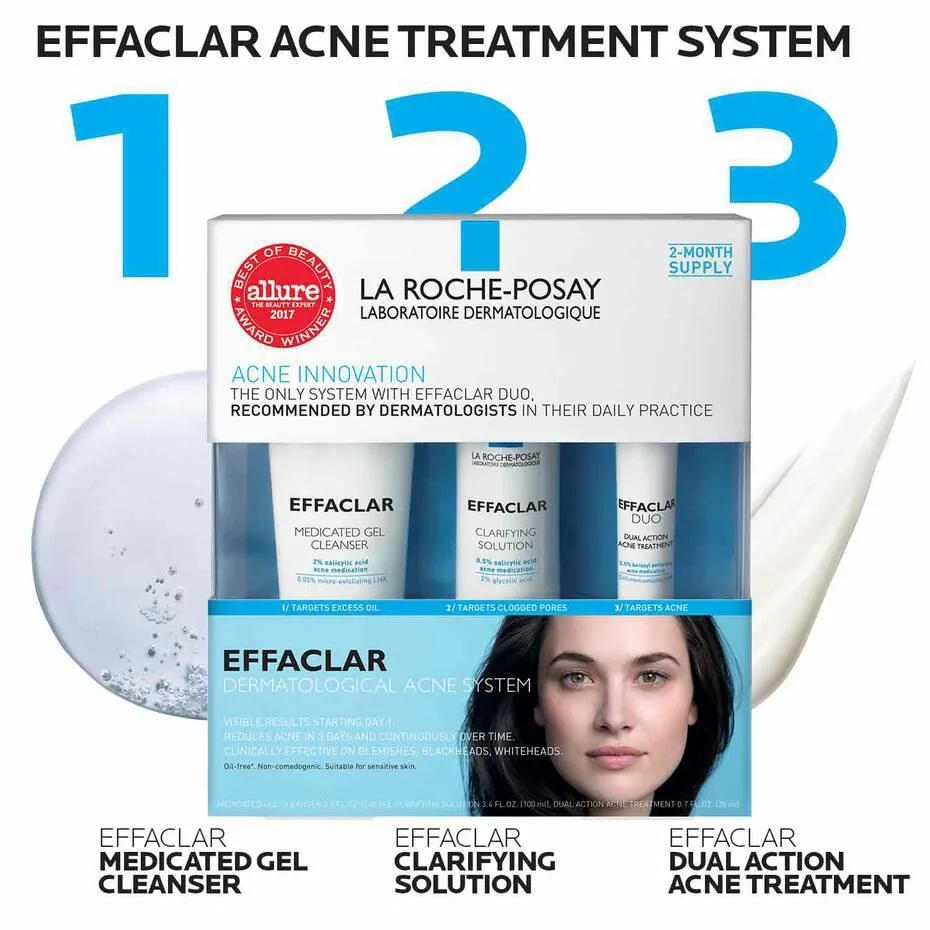 LA ROCHE-POSAY Effaclar Acne Treatment System