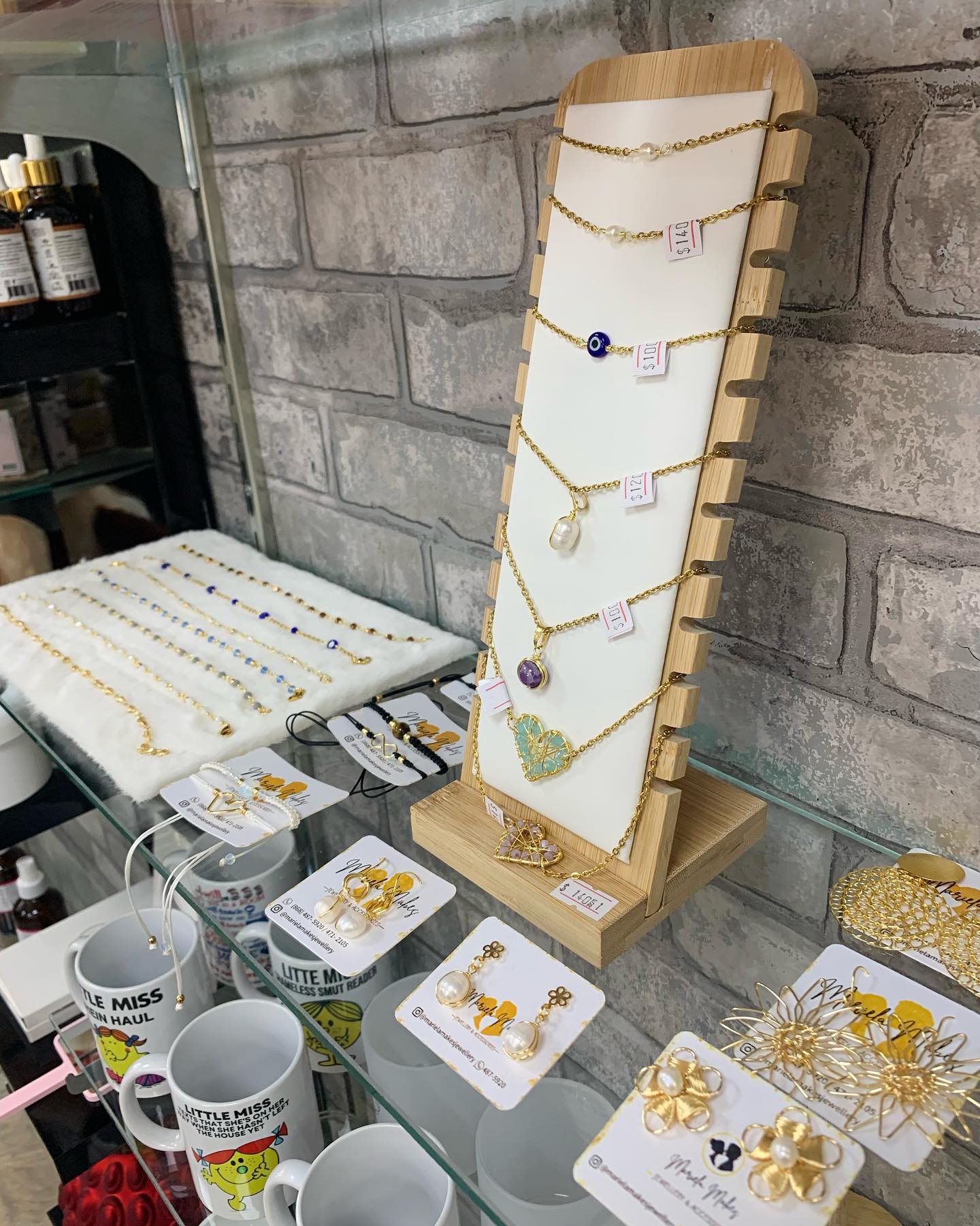 cute jewelry in store