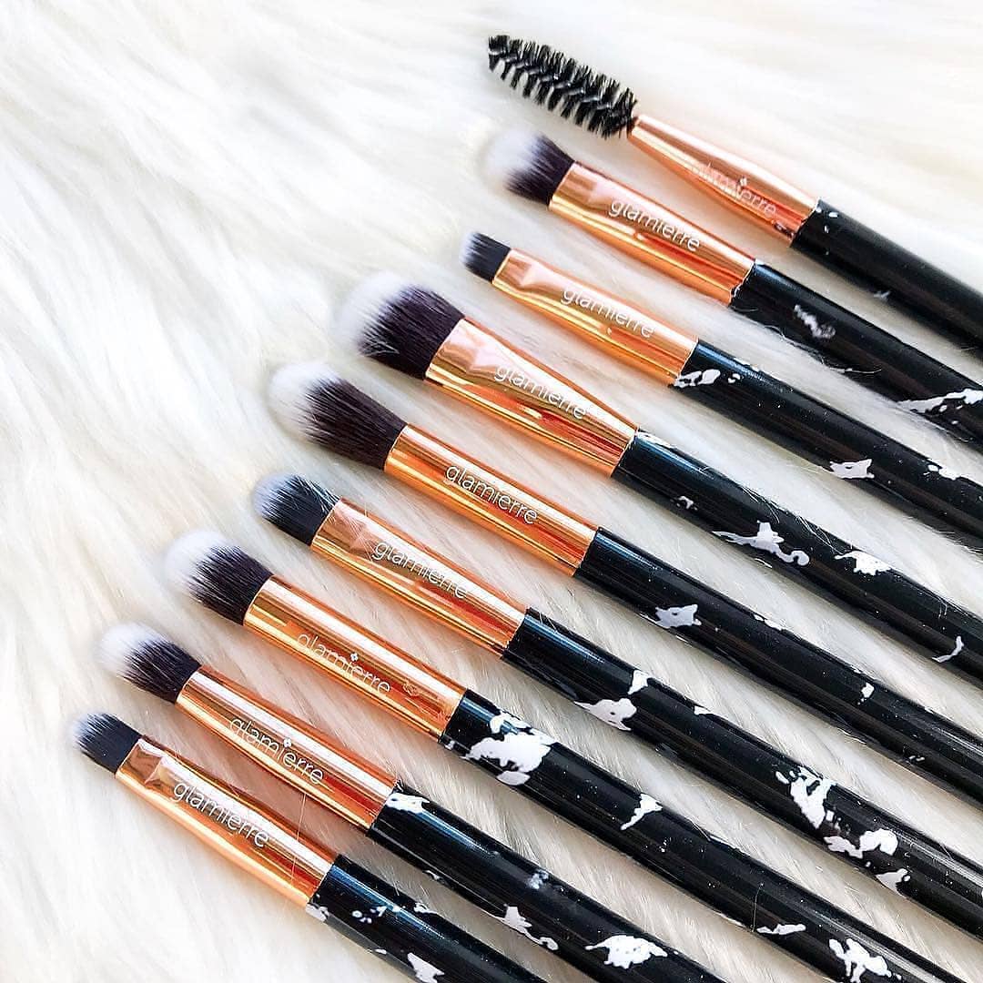 GLAMIERRE 9 Piece Eye Brush Collection