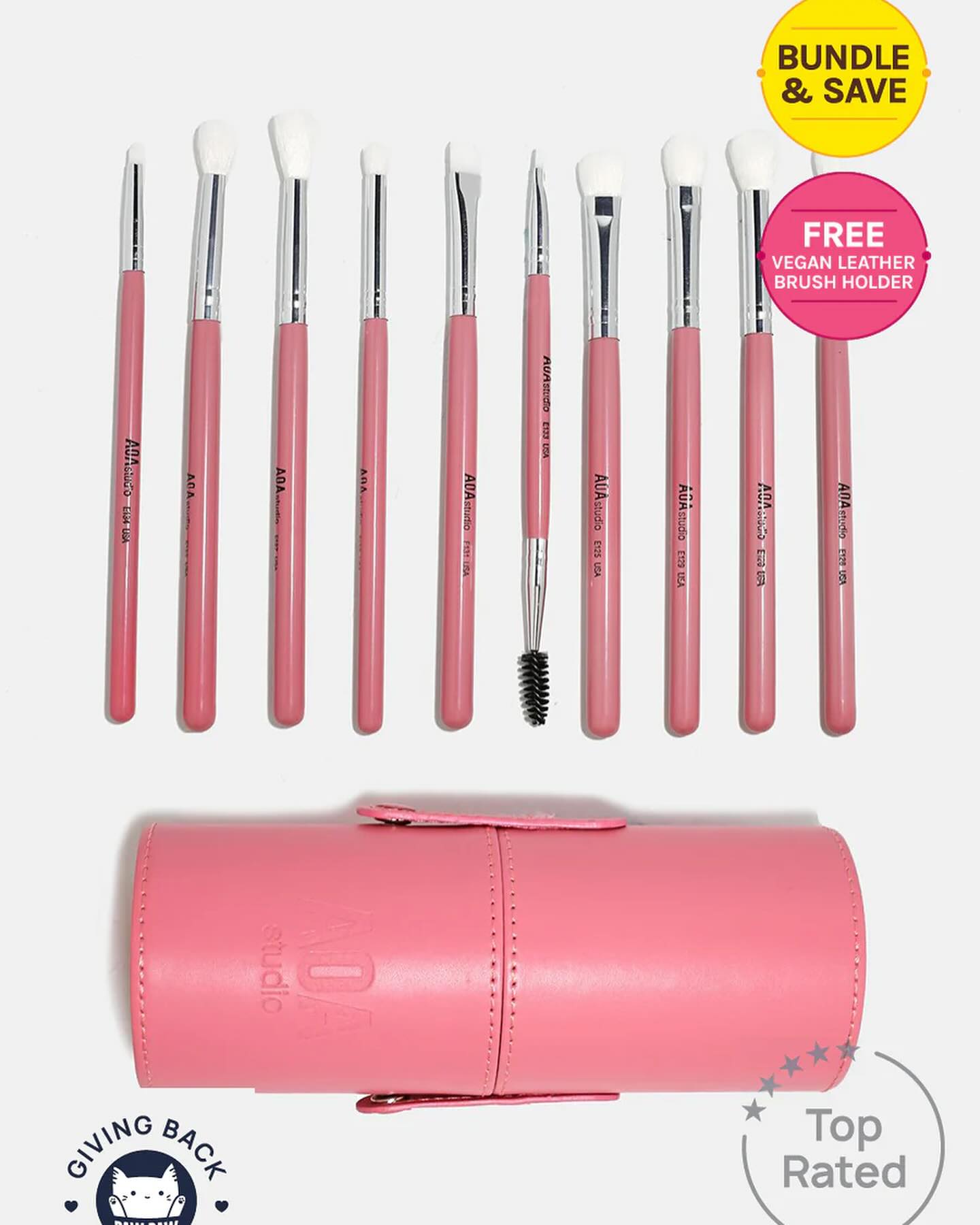 AOA Paw Paw Eyes Brush Set